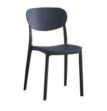 Conjunto Mesa y Sillas Comedor/Cocina: Mesa madera y Patas Metálicas En Negro (76x100x70 Cm) + 5 Sillas (80x40x55 Cm)