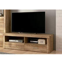 Mueble de Comedor, Mueble Salón, Acabado en Color Cañón, Medidas: 235 cm (Ancho) x 177 cm (Alto) x 41,4 cm (Fondo)