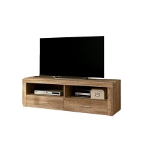 Mueble de Comedor, Mueble Salón, Acabado en Color Cañón, Medidas: 235 cm (Ancho) x 177 cm (Alto) x 41,4 cm (Fondo)