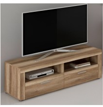 Mueble de Comedor, Mueble Salón, Acabado en Color Cañón, Medidas: 201 cm (Ancho) x 135 cm (Alto) x 41,4 cm (Fondo)