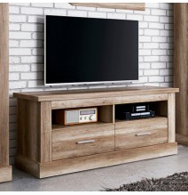 Mueble de Comedor, Mueble Salón, Acabado en Color Cañón, Medidas: 297 cm (Ancho) x 201,6 cm (Alto) x 41,8 cm (Fondo)