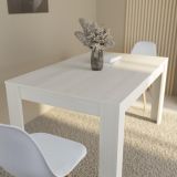 Mesa de Comedor, Mesa de Salón Fija, Color Andersen Pino, Medidas: 140 cm (Largo) x 80 cm (Ancho) x 75 cm (Alto)