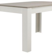 Mesa de Comedor, Mesa de Salón Fija, Color Andersen Pino Gris, Medidas: 140 cm (Largo) x 80 cm (Ancho) x 75 cm (Alto)