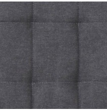 6 Sillas Tapizadas en Tela Gris con Asiento y Respaldo Acolchados, Patas Cromadas - Medidas 45x46x100 cm